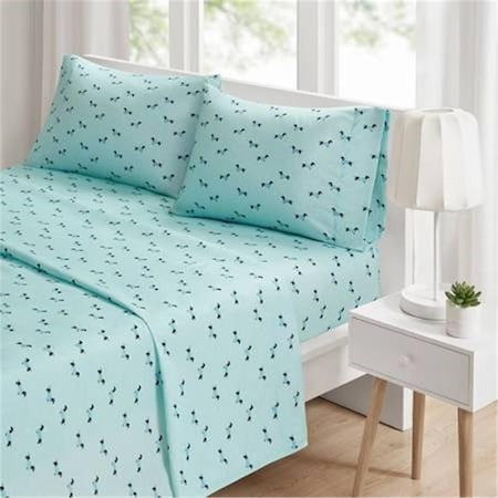 Intelligent Design Printed Sheet Set - Aqua, Full Size ID20-1440